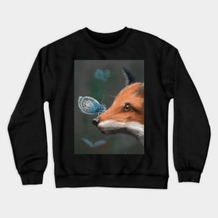 Fox&Butterfly Crewneck Sweatshirt